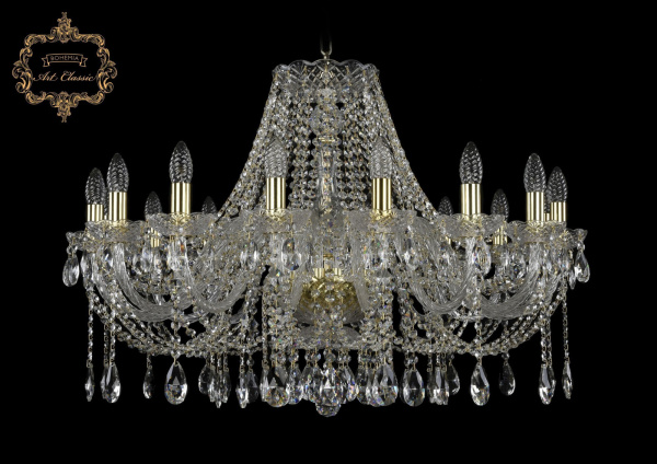 Хрустальная подвесная люстра 11.12.16.300.Gd.Sp