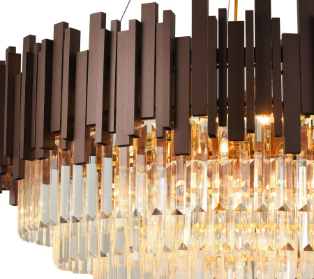 картинка Подвесная люстра хрустальная VERTIGO 81439/12C COBALT от магазина BTSvet