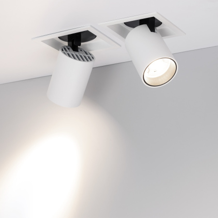 картинка LED спот встраиваемый LTD-PULL-S110x110-10W Day4000 (WH, 24 deg, 230V) (Arlight, IP20 Металл, 5 лет) 031367 от магазина BTSvet