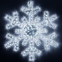 картинка Световая фигура светодиодная ARD-SNOWFLAKE-M11-1250x1200-604LED White (230V, 36.5W) (Ardecoled, IP65) 034260 от магазина BTSvet