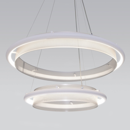 картинка Подвесная люстра светодиодная с пультом и управлением смартфоном регулировкой цветовой температуры и яркости ночным режимом Imperio 90241/2 от магазина BTSvet