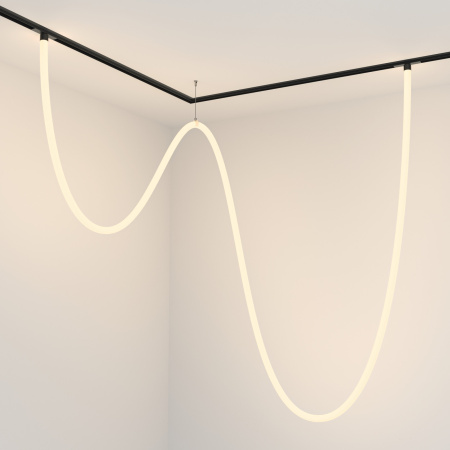 картинка Трековый подвесной светильник 48V Tau TR101-2-100W3K-B от магазина BTSvet