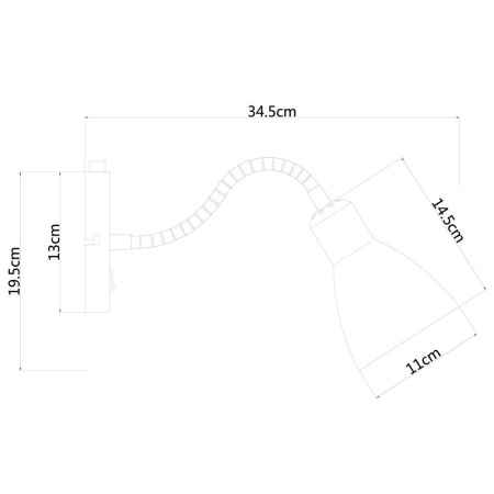 картинка Спот Dorm A1408AP-1BK от магазина BTSvet
