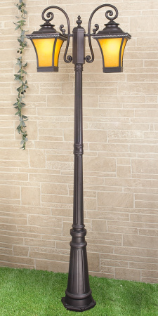 картинка Наземный фонарь Libra F/2 венге от магазина BTSvet