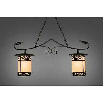 Кованый уличный светильник подвесной Marsel 230-02/bg-02