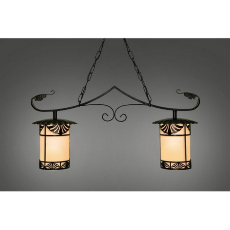 Кованый уличный светильник подвесной Marsel 230-02/bg-02