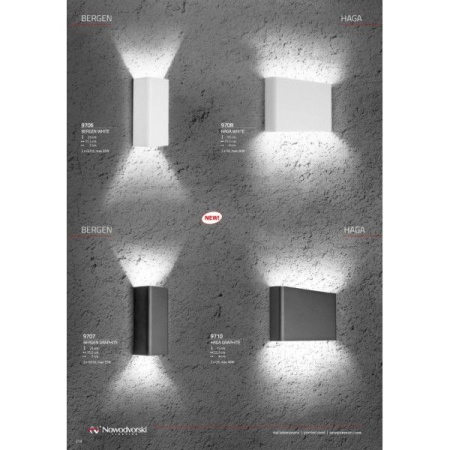 картинка Настенный светильник Haga 9710 от магазина BTSvet