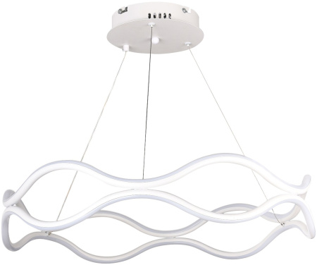 Подвесной светильник светодиодный с голосовым управлением пультом и управлением со смартфона регулировкой цветовой температуры и яркости ночным режимом и таймером LED LAMPS 81284