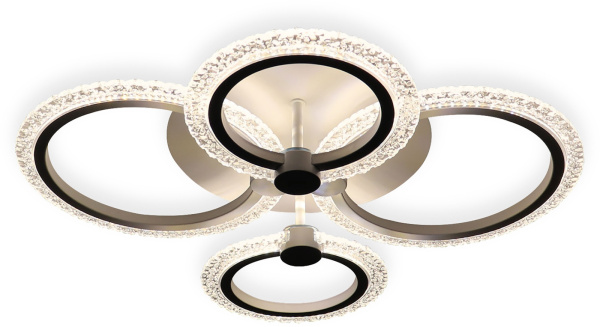 картинка Потолочная люстра светодиодная с пультом регулировкой цветовой температуры и яркости Acrylica FA4061 от магазина BTSvet