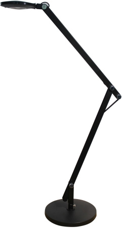 Офисная настольная лампа светодиодная с выключателем Ракурс 631036501