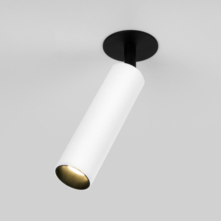 картинка Точечный светильник встраиваемый Diffe белый/черный 8W 4200K 25040/LED от магазина BTSvet