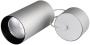 картинка Подвесной светильник LED подвесной SP-POLO-R85-2-15W Day White 40deg (Silver, Black Ring) (Arlight, IP20 Металл, 3 года) 022966 от магазина BTSvet