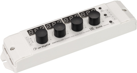 Контроллер SMART-K60-RGB-SUF (12-24V, 3x4A, 2.4G) (Arlight, IP20 Пластик, 5 лет) 031617