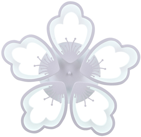 картинка Потолочная люстра светодиодная LED LAMPS 81230, 120W, белый, LED от магазина BTSvet