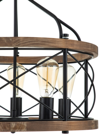 картинка Люстра подвесная Camino V000206 (10017/5P Black ) от магазина BTSvet