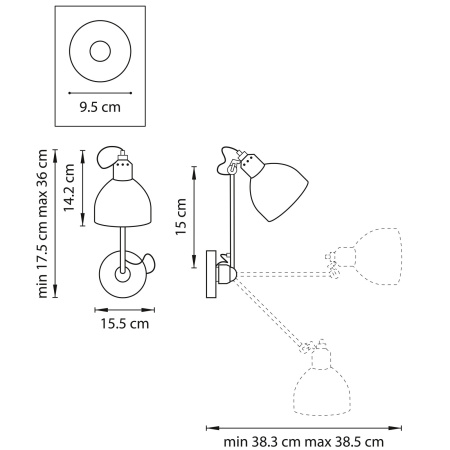 картинка Бра HITECH 765606 от магазина BTSvet