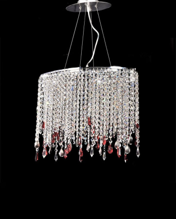 картинка Подвесная люстра хрустальная Santosa LDP 7051-4 CHR от магазина BTSvet