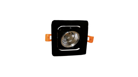 Встраиваемый светильник светодиодный Fostis  LDC 8064-SS-7WCOB-L98*W98 SL+BK
