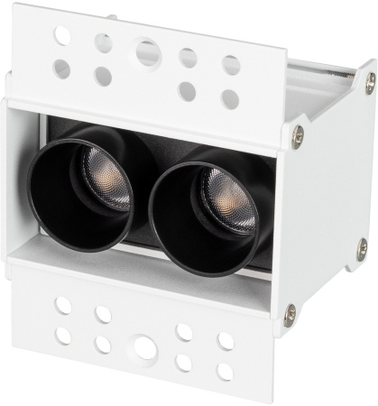 Светильник встраиваемый LED MS-ORIENT-BUILT-TRIMLESS-TC-S38x67-5W Warm3000 (WH-BK, 30 deg, 230V) (Arlight, IP20 Металл, 5 лет) 031923