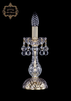 Хрустальная настольная лампа 12.26.1-26.Gd.B
