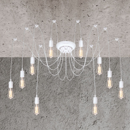 картинка Потолочная люстра Spider LOFT1162W/10 от магазина BTSvet