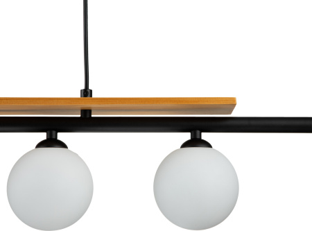 картинка Люстра подвесная Mitezza V000193 (10013/4P Black) от магазина BTSvet