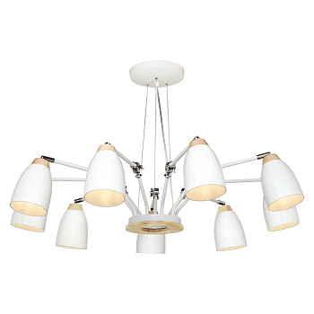 Подвесная люстра Restor LOFT4402/9WH