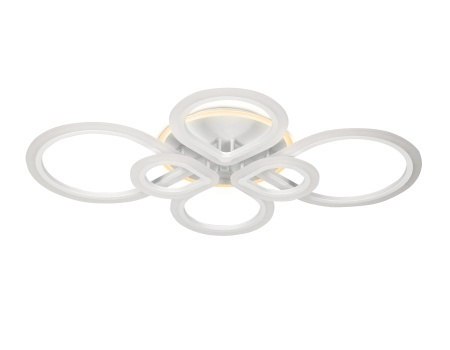 картинка Потолочная люстра светодиодная с пультом, регулировкой яркости, цветовой температуры и ночным режимом Acrylica FA522 от магазина BTSvet