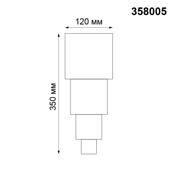 картинка Архитектурная подсветка Kaimas 358005 от магазина BTSvet