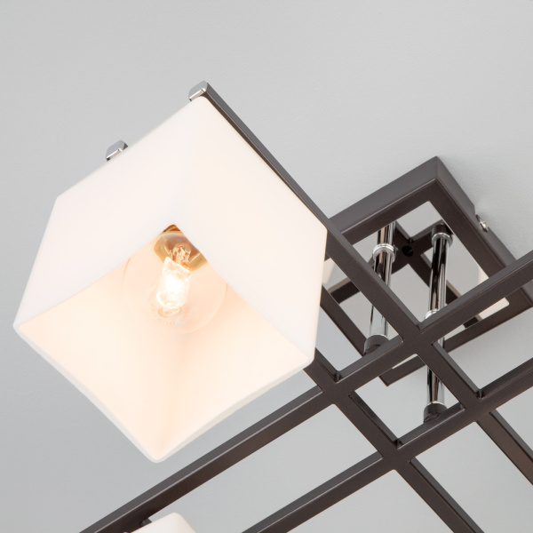 картинка Потолочная люстра 70018/4 хром/венге от магазина BTSvet