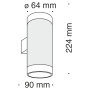 картинка Бра Dafne C027WL-L10B от магазина BTSvet