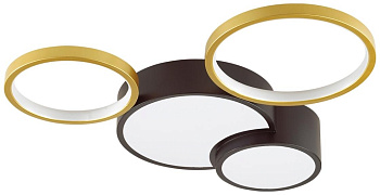 Потолочная люстра светодиодная диммируемая с пультом Norbert 5255/64CL