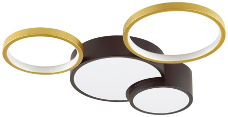 Потолочная люстра светодиодная диммируемая с пультом Norbert 5255/64CL