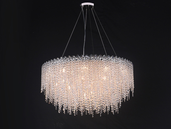 Подвесная люстра хрустальная 10933/C