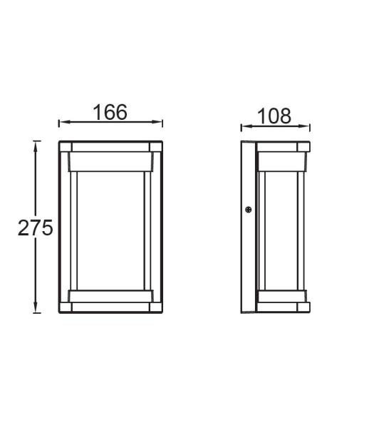 картинка Настенный светильник уличный светодиодный IP54 W1857-3К Gb от магазина BTSvet