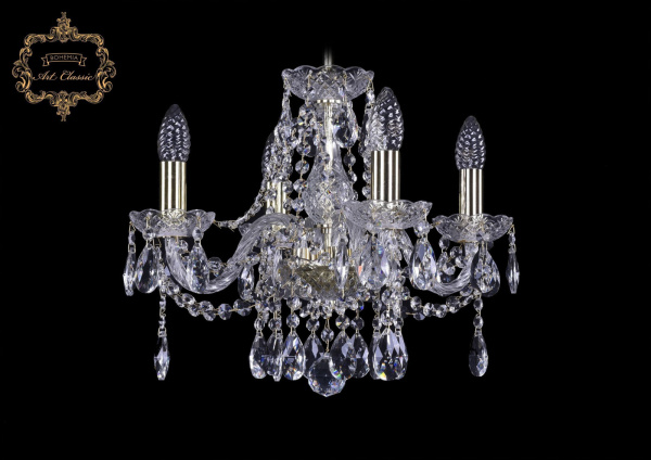 Хрустальная подвесная люстра 11.12.4.141.Gd.Sp