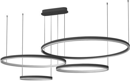 Подвесная люстра диммируемая светодиодная с пультом Тор 08204,19PA(4000K)