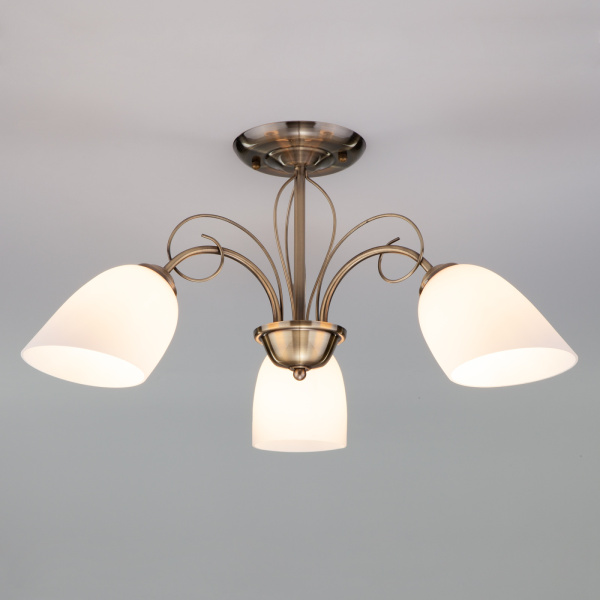 картинка Потолочная люстра Stefanie 30107/3 античная бронза от магазина BTSvet