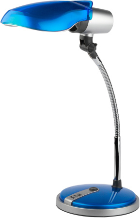 Интерьерная настольная лампа для детской с выключателем NE-301-E27-15W-BU