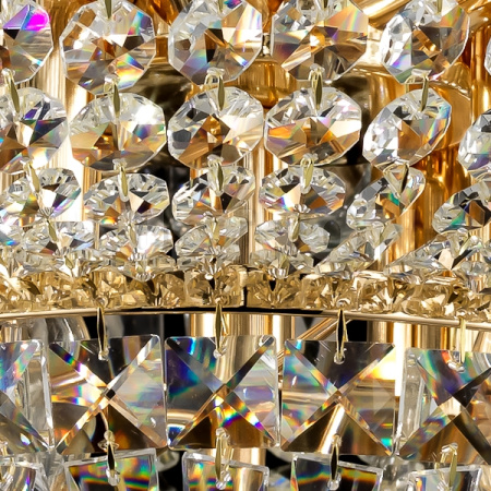 картинка Хрустальная потолочная люстра Diamant 2 DIA100-CL-12-G от магазина BTSvet