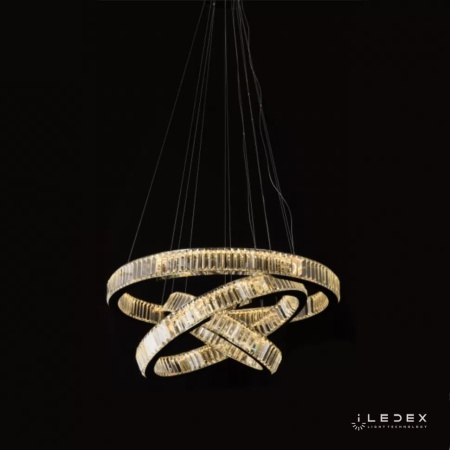 Подвесной светильник Woodstock 10920P/3-70W-3000K (8/6/4) GL-CL