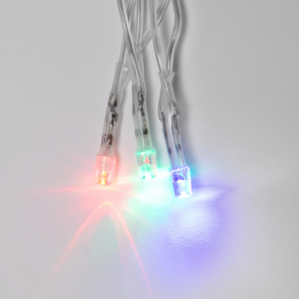 картинка Бахрома светодиодная. 6м. 300 светодиодов. Разноцветный свет. ULD ULD-B6007-300/DTA MULTI IP44 от магазина BTSvet