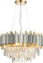 картинка Подвесная люстра хрустальная QUEEN II 81450/8C GOLD от магазина BTSvet