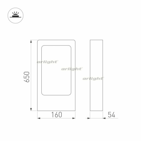картинка Наземный светильник LGD-Path-Frame 021929 от магазина BTSvet