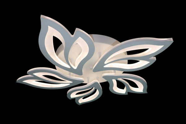 картинка Потолочная люстра светодиодная с пультом и управлением смартфоном регулировка цветовой температуры и яркости ночной режим таймер HIGH-TECH LED LAMPS 82006 от магазина BTSvet