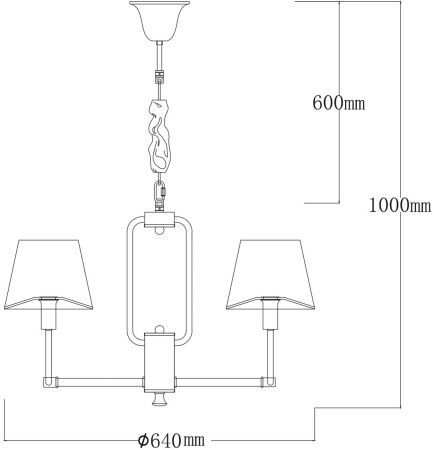 картинка Подвесная люстра София 355014806 от магазина BTSvet