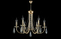 картинка Подвесная люстра VICTORIA SP6 GOLD/AMBER от магазина BTSvet