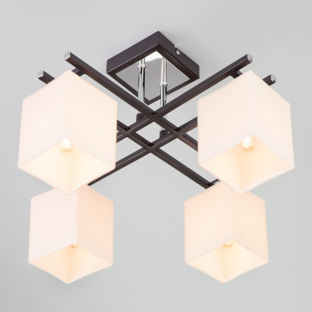 картинка Потолочная люстра 70018/4 хром/венге от магазина BTSvet