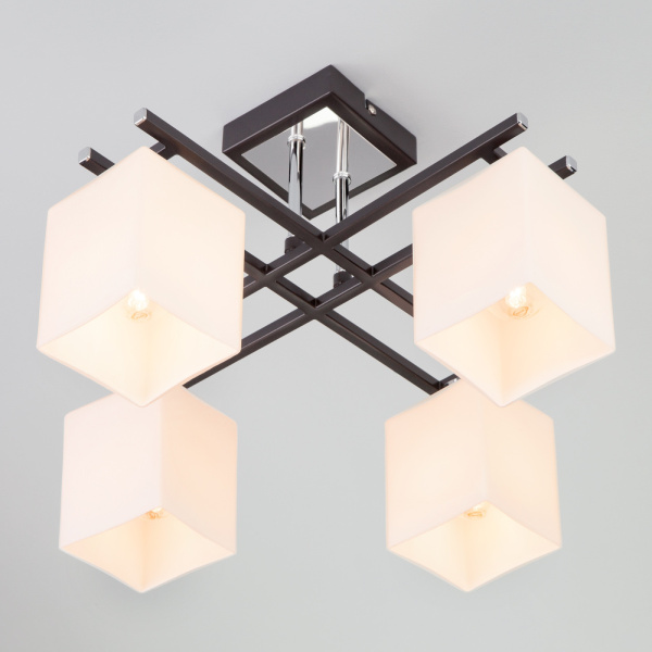 картинка Потолочная люстра 70018/4 хром/венге от магазина BTSvet