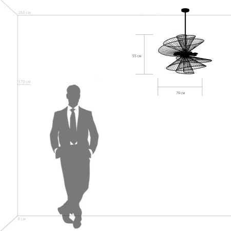 картинка Потолочная люстра Zeta 728183 от магазина BTSvet